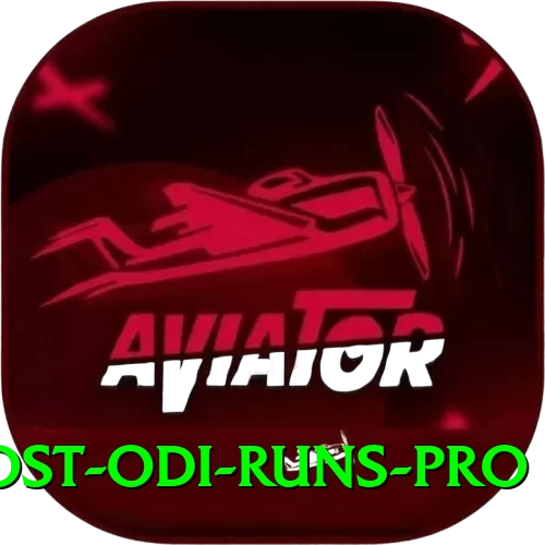 most odi runs Official v5.9.9 - 2